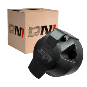 Tomada Elétrica Redonda para Engate DNI 8370 Fêmea Bivolt