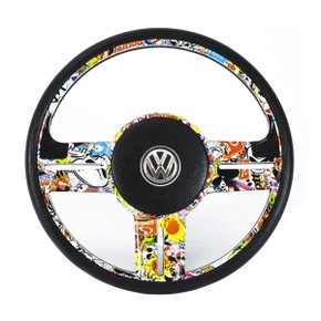 Volante Vw Parati / Saveiro Surf Gol Rallye Sticker Bomber