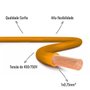 Cabo Flexível Corfio 450/750V 1x0,75mm² Laranja 200 Metros