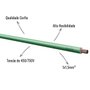 Cabo Flexível Corfio 450/750V 1x1,5mm² Verde 100 Metros