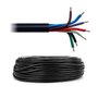 Cabo Tipo PP DNI para Instalação Automotiva 7x1,0mm² Preto 25 Metros