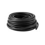 Casca de Cobra Acabamento Fina Preto 10x7 Rolo 50 Metros