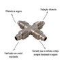 Conector Tee Cruz Nicolini Rodoar 10 Unidades