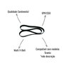 Correia Multi V-Belt Continental 8PK1550 para Scania