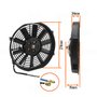 Eletroventilador Universal Royce Connect 12V 10" Pás Retas