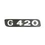 Emblema Letreiro Potência Para Scania G 420 Moderno Pintado