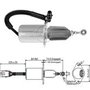 Estrangulador / Solenóide da Bomba Injetora Ford ZM 12v
