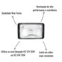 Farol Auxiliar Nino F-123 Retangular Universal 155x90mm