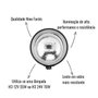 Farol Auxiliar Nino F-58 Universal Redondo Ø110mm