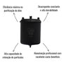 Filtro de Óleo Centrífuga Rotativo Wega WOR5002 Scania NTG