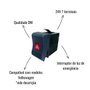Interruptor Luz de Emergência DNI2155 24V para Volkswagen