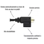 Interruptor Luz de Freio 3RHO 323 Astra Agile Zafira Celta