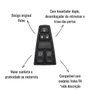 Interruptor Vidro Elétrico Lado Esquerdo para Volvo FH 2001-2012