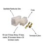 Kit Conectores C/Terminais Rainha das Sete ETE7503 3 vias