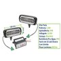 Kit Farol LED Slim Autopoli Bivolt 3,2W Universal Preto