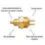 Kit Interruptor Luz de Ré 3RHO 4418 Scania 112 113 + Chicote