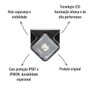 Lanterna Delimitadora LED Braslux Cristal Original Guerra