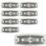 Lanterna Lateral LED Braslux 12/24V Cristal Librelato 8 Unid