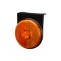 Lanterna Lateral LED Braslux Amarela C/Suporte Randon Noma