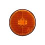 Lanterna Lateral LED Braslux Amarelo Ø 89mm Randon Noma 8 Un