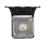 Lanterna Lateral LED Braslux Quadrada Cristal C/Suporte