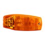 Lanterna Lateral LED Braslux Side Marker Amarelo para Ônibus