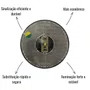 Lanterna Lateral LED Pradolux Bivolt Cristal Fios Universal