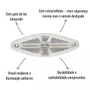 Lanterna Lateral LED Sinalsul Cristal Bivolt Fios R7