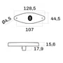 Lanterna Lateral LED Sinalsul Cristal Bivolt Fios R7