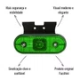 Lanterna Lateral Unipoint Aspöck LED 24V Verde Facchini