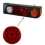 Lanterna Traseira LED Braslux 24V Freio Original Librelato