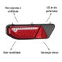 Lanterna Traseira LED Braslux Esquerdo Duct Wide Rodotécnica