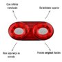 Lanterna Traseira LED Braslux Style III Randon Metalizado