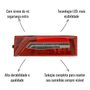 Lanterna Traseira LED Direito Com Sirene para Scania NTG