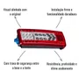 Lanterna Traseira LED Gauer Direito Volvo VM FM FH
