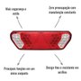 Lanterna Traseira LED Multilight 24V ACR Esquerdo Guerra