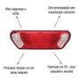 Lanterna Traseira LED Multilight 12V PS Esquerdo Guerra