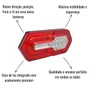 Lanterna Traseira LED Sinalsul 24V Direito Esquerdo Turn