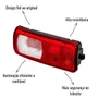 Lanterna Traseira Sinalsul Esquerdo Com Vigia DAF XF
