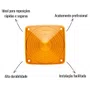 Lente Lanterna Pisca Sinalsul Amarela Pisca MB Cara Preta