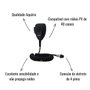 Microfone PTT Aquário para Rádio PX 40 Canais