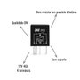 Mini Relé Auxiliar DNI 0125 12V 40A 4 Terminais Sem Suporte