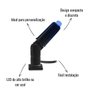 Mini Spot LED Autopoli 12V Azul Alto Brilho