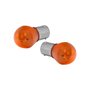 Par Lâmpada LED Autopoli Amarelo 24V 3W BAU15S 1 Polo Y