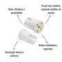 Par Lâmpada LED Autopoli Branco 24V 1,8W W2,1X9,5D Pingão