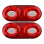 Par Lanterna Traseira LED Braslux Style Randon Metalizado