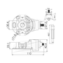Porta Escova Motor de Partida CIvic Acord CRV Honda 12V PMGR