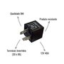 Relé Auxiliar DNI 0101 12V 40A Terminais Invertidos Uso Geral