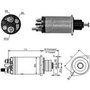 Relé de Partida Case Ford Mercedes Benz ZM M10 M8 M5 12v