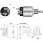 Relé de Partida Chevrolet Opel Vauxhall ZM CAP M8 M6 12v